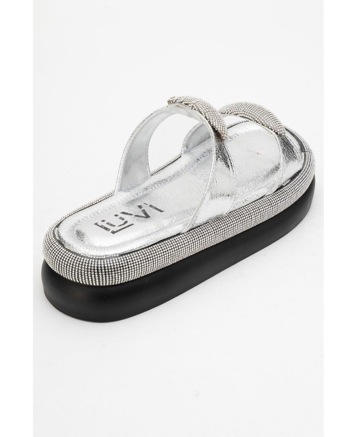 Prologue Shoes Finery Embellished Platform Slide (Women)