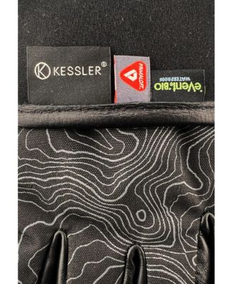 Men's Men`s Waterproof Ergo Grip Leather Palm Snow Gloves "ASPEN"