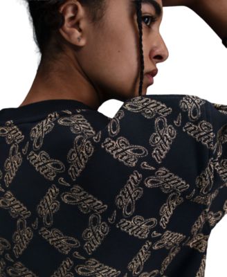 Girls' 7-16 Oversized Fleece Crewneck Sweatshirt