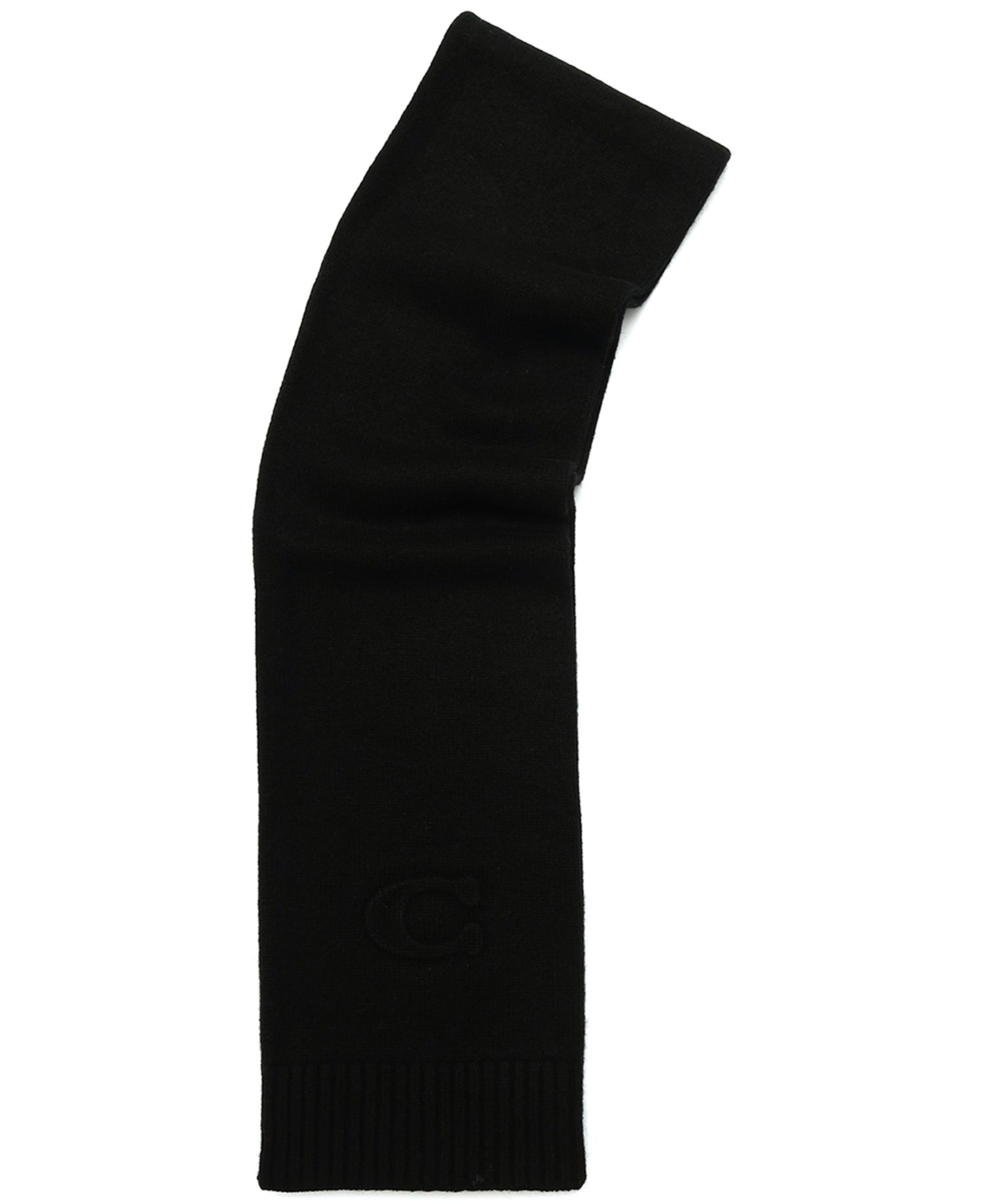 Women's Embossed Knit Muffler Scarf