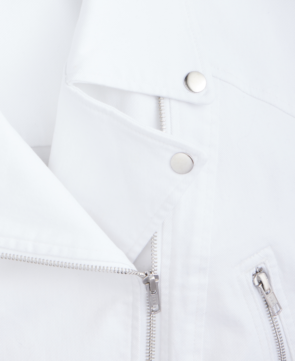 Inc International Concepts Women's Belted Moto Jacket, Macy's Exclusive In White