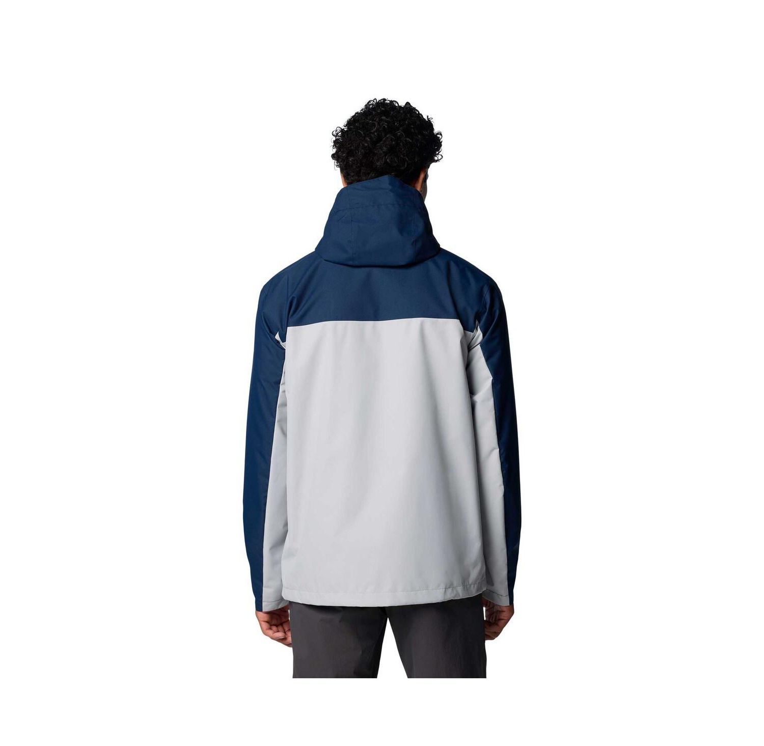 Men's Navy/Silver Dallas Cowboys Big & Tall Field Bound Omni-Shield Full Zip Jacket