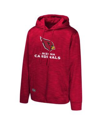 Men's Cardinal Arizona Cardinals Streak Fleece Pullover Hoodie
