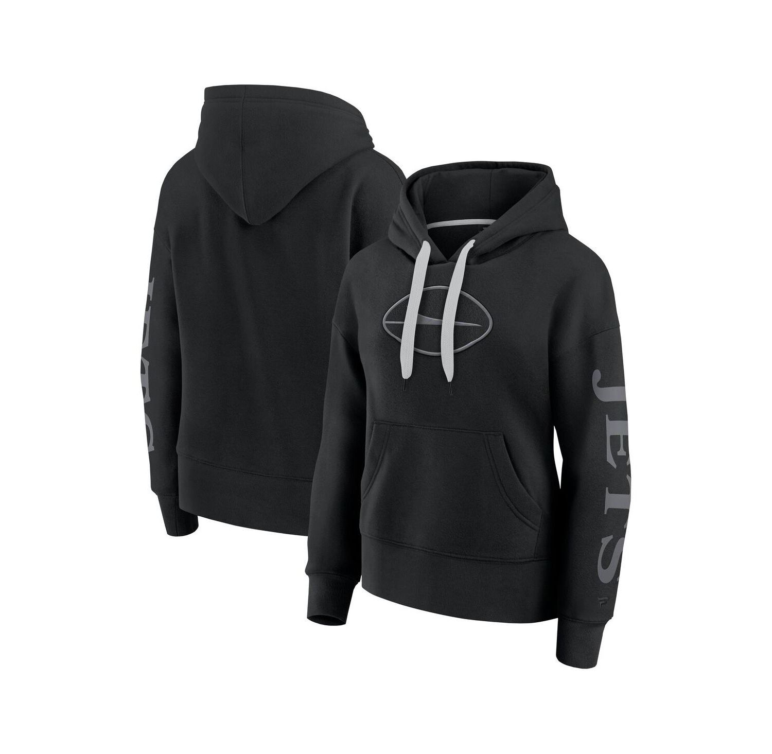 Women's Black New York Jets Elements Next Pullover Hoodie