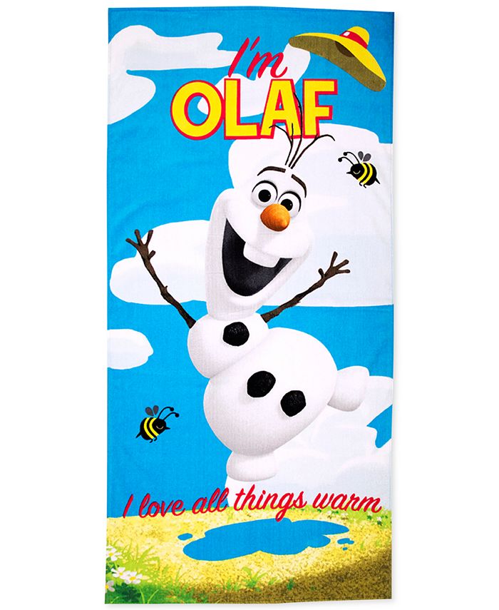 Disney Jay Franco Frozen Olaf Beach Towel Macy s