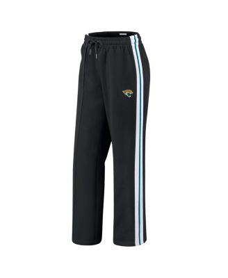 Women's Black Jacksonville Jaguars Color Block Straight Leg Pants