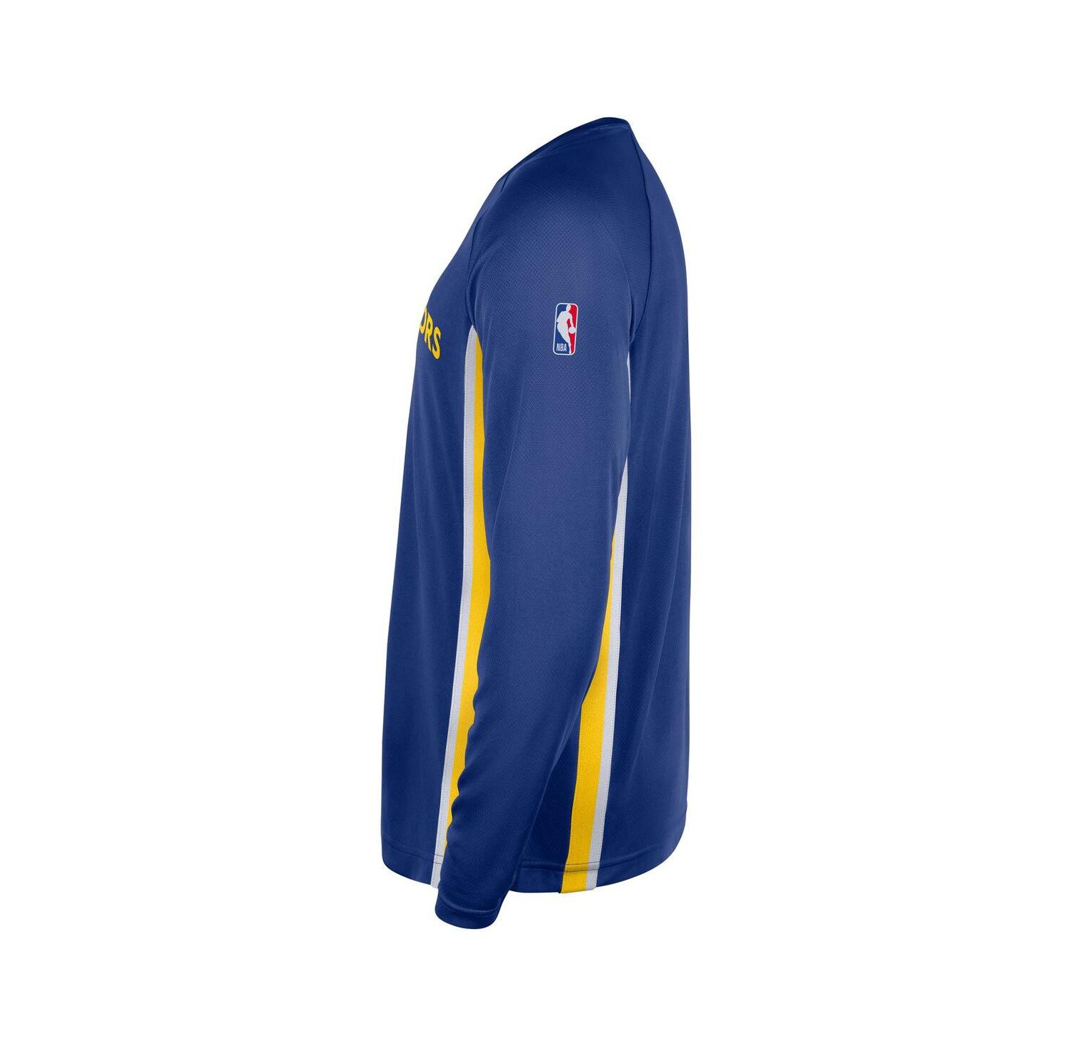 Men's Royal Golden State Warriors 2025/26 Authentic Pre-Game Legend Dri-FIT Long Sleeve Shooting Shirt