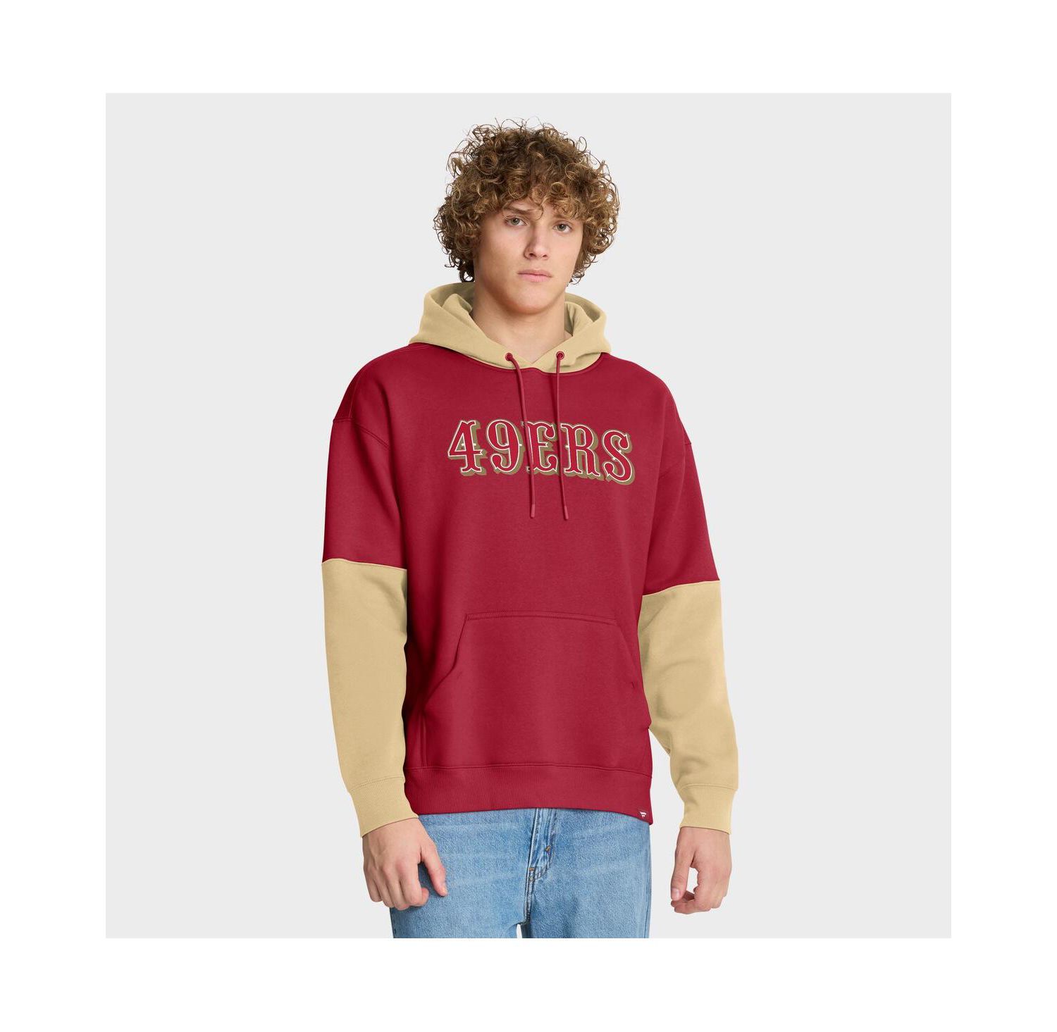 Men's Scarlet San Francisco 49ers Helmet Pullover Hoodie