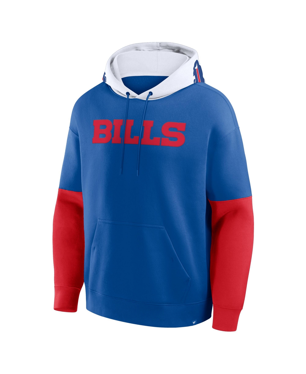Fanatics Men's Royal Buffalo Bills Helmet Pullover Hoodie
