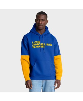 Men's Royal Los Angeles Rams Helmet Pullover Hoodie