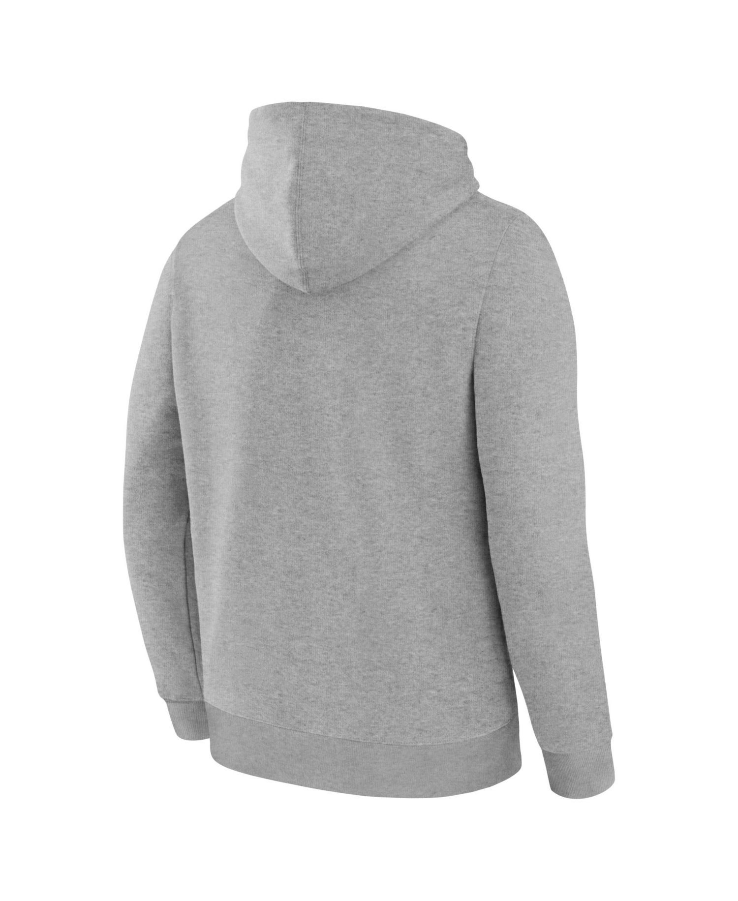 Men's Heather Gray Miami Dolphins Fumblerooski Legacy Pullover Hoodie