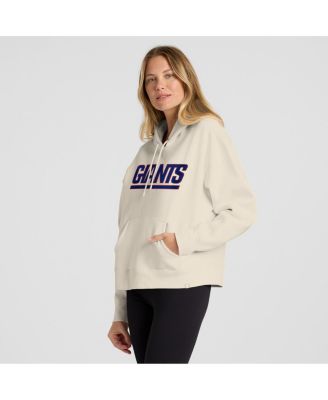 Fanatics - Women's Cream New York Giants Dove Legacy Pullover Hoodie