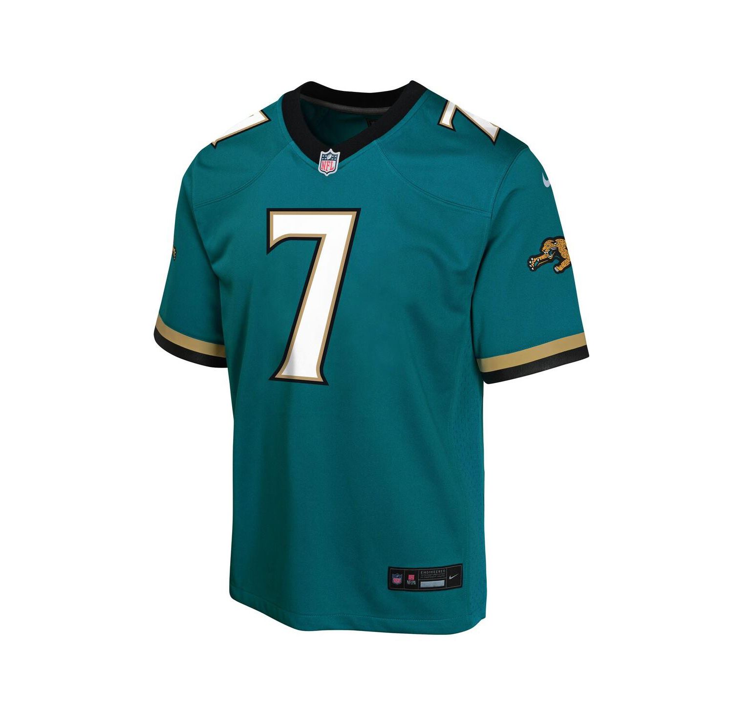 Big Boys and Girls Brian Thomas Jr. Teal Jacksonville Jaguars Alternate 2 Prowler Throwback Game Jersey