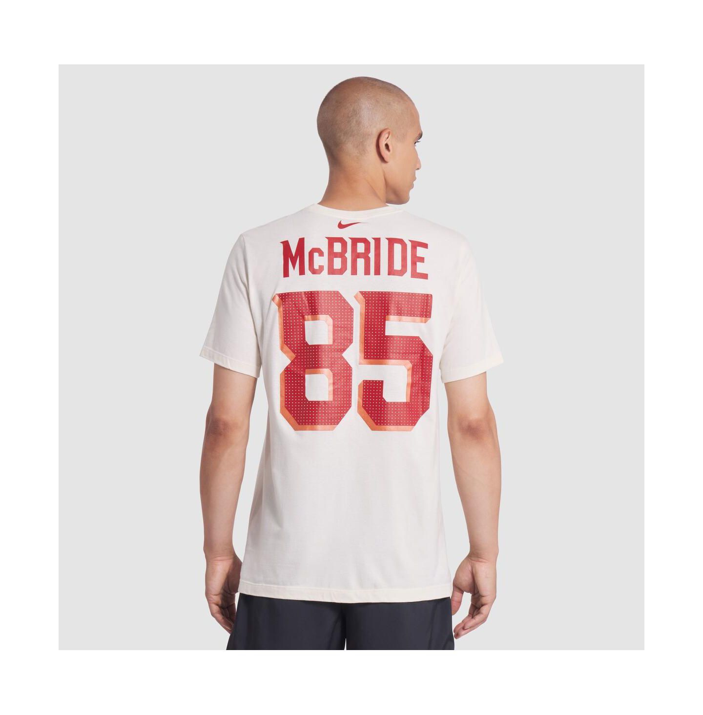 Мужская футболка Nike Trey McBride Natural Arizona Cardinals 2025 Rivalries Collection Player Name & Number — фото 3