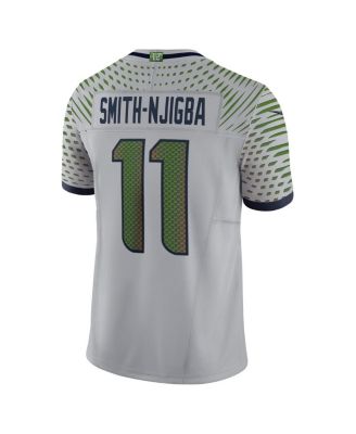 Men's Jaxon Smith-Njigba Wolf Gray Seattle Seahawks 2025 Rivalries Collection Limited Jersey