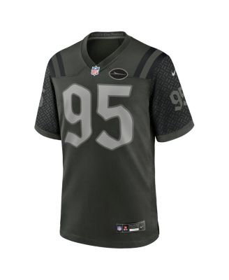 Men's Quinnen Williams Gotham Green New York Jets 2025 Rivalries Collection Game Jersey