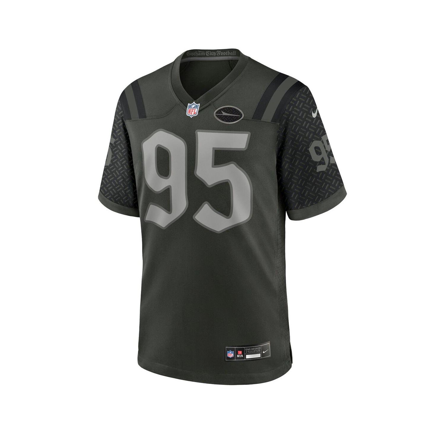 Men's Quinnen Williams Gotham Green New York Jets 2025 Rivalries Collection Game Jersey