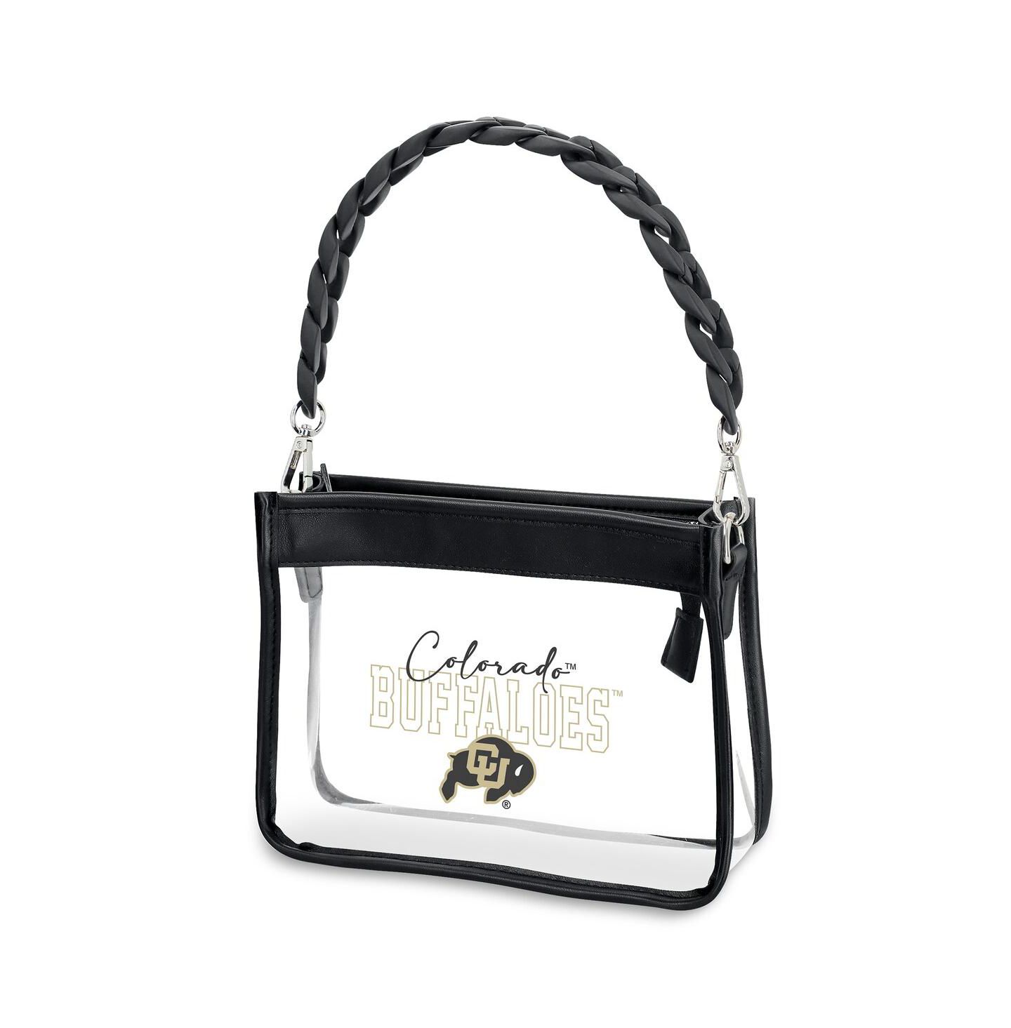 Женская сумка WEAR by Erin Andrews Colorado Buffaloes Plastic Chain Mini Crossbody — фото 3