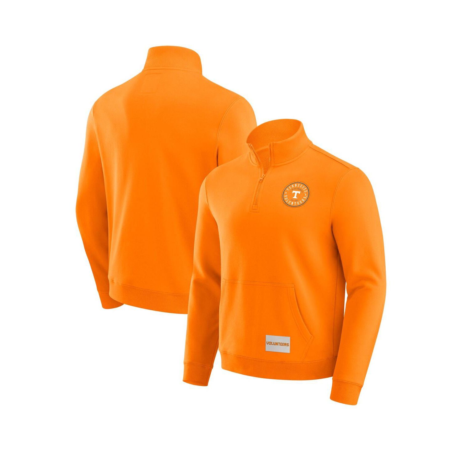 Darius Rucker Collection by Men's Tennessee Orange Tennessee Volunteers Quarter-Zip Pullover Hoodie