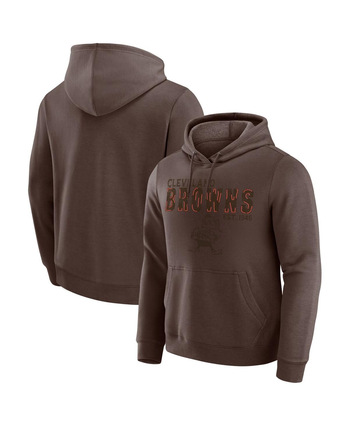 Мужская коричневая толстовка Cleveland Browns из коллекции Darius Rucker от Cleveland Browns