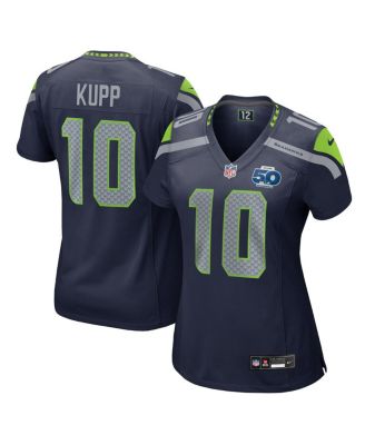 Nike - Women's Cooper Kupp College Navy Seattle Seahawks Team 50th Season Game Jersey