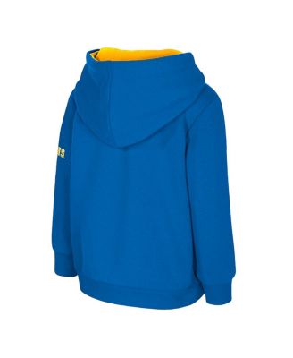 Toddler Blue UCLA Bruins Big Logo Volume Fleece Pullover Hoodie