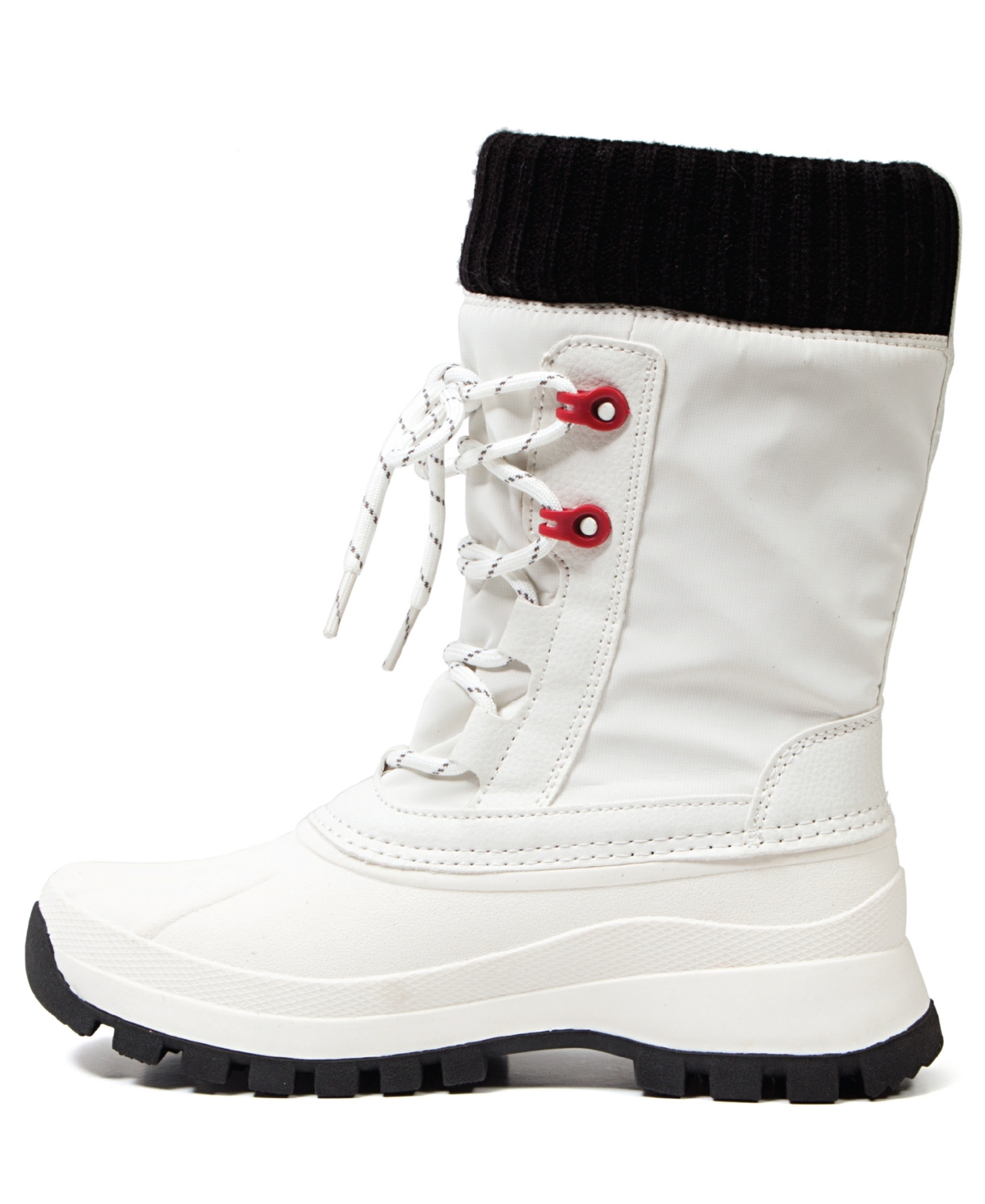 Jbu Women's Fayth Lace Up Boots In White