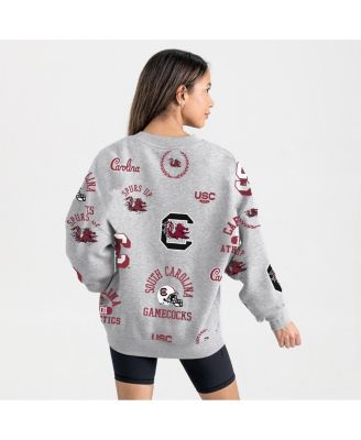 Women's Gray South Carolina Gamecocks Always on Repeat Fleece Sweatshirt