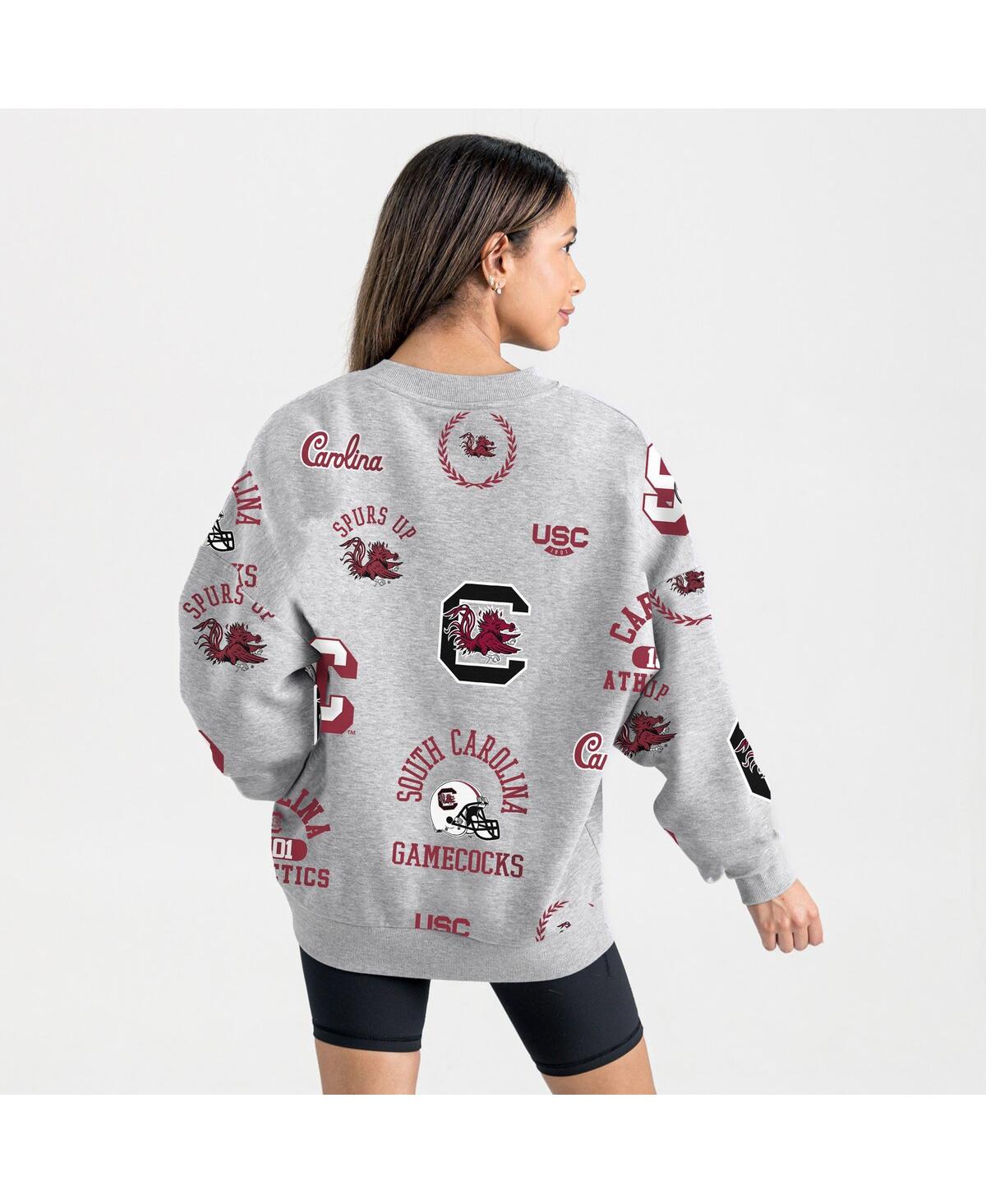 Gameday Couture Women's Gray South Carolina Gamecocks Always On Repeat Fleece Sweatshirt In Gray