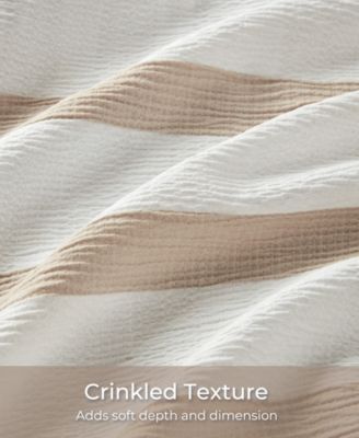 Merritt Yarn-Dyed Striped 3-Pc. Comforter Set, King/California King