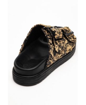 Milana Leather Double Strap Sandal (Women)