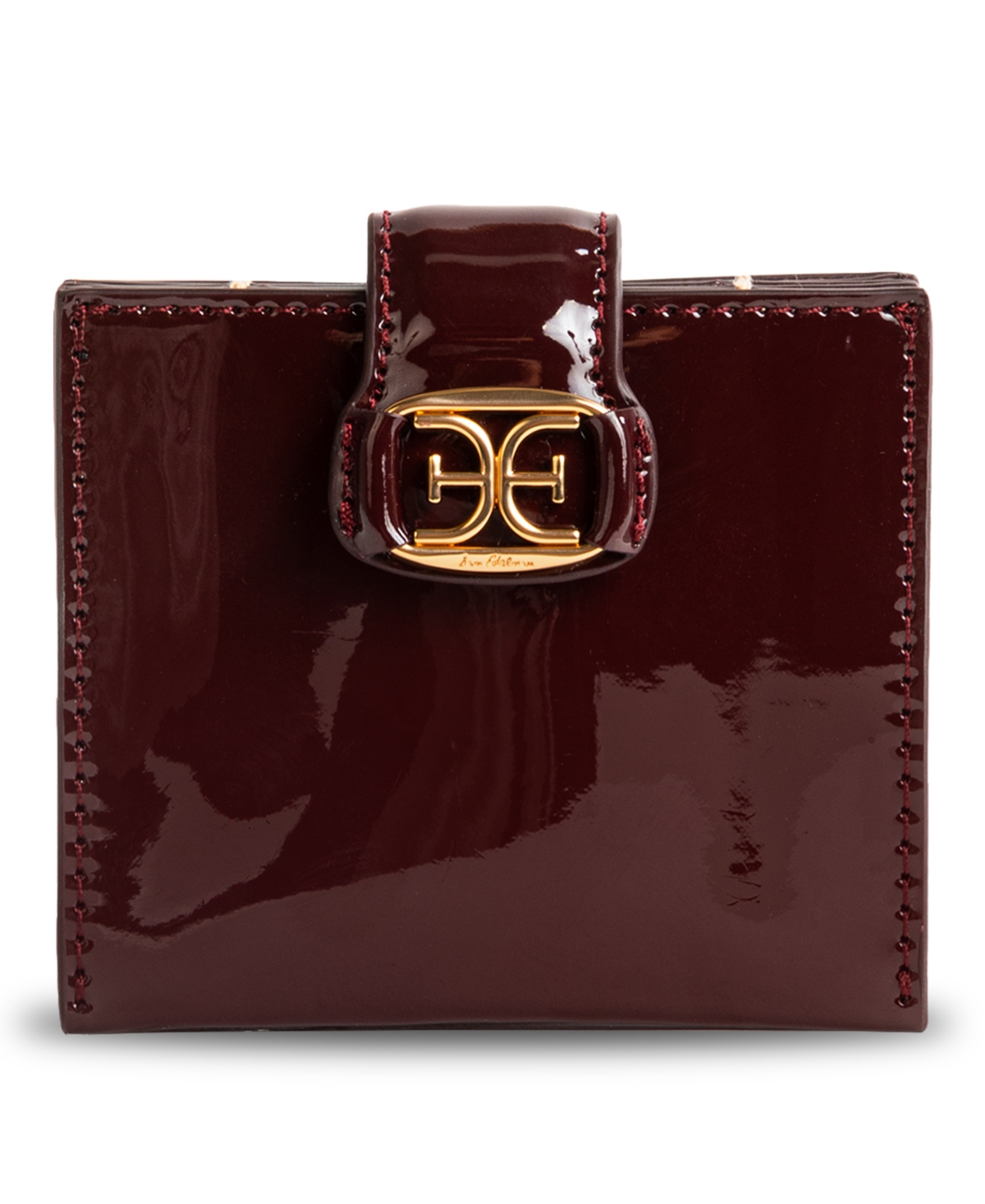 Sam Edelman Holiday Accordian Wallet In Burgundy