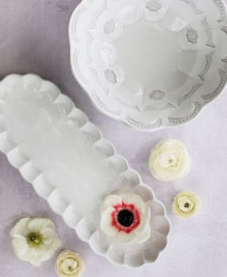 Incanto Ruffle Oval Tray