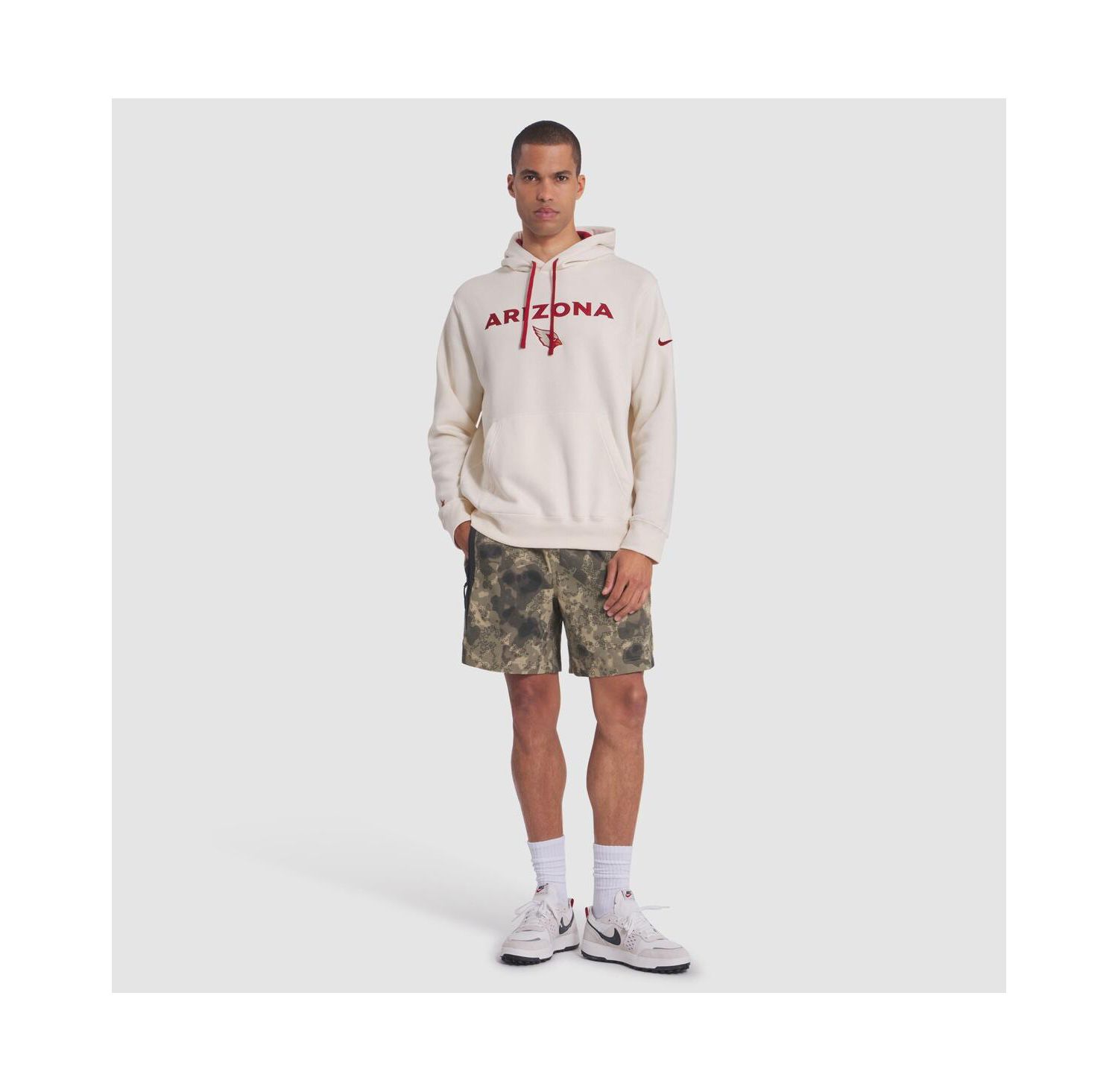 Men's Natural Arizona Cardinals 2025 Rivalries Collection Club Hoodie