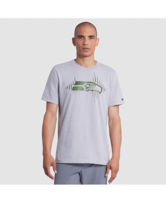 Nike - Men's Wolf Gray Seattle Seahawks 2025 Rivalries Collection Essential T-Shirt