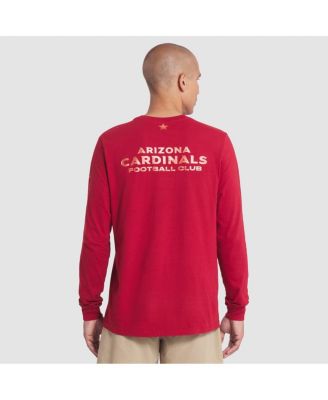 Men's Red Arizona Cardinals 2025 Rivalries Collection Essential Long Sleeve T-Shirt