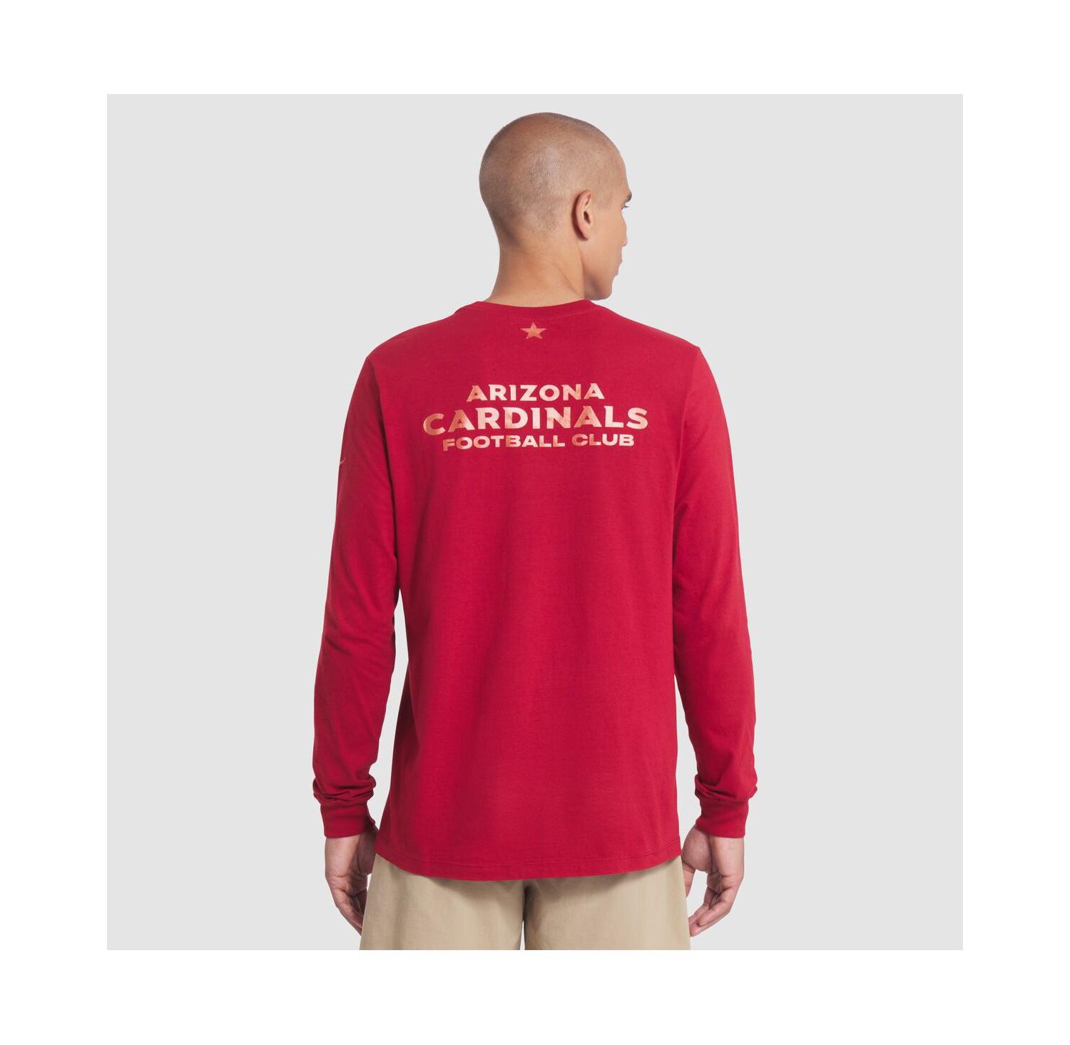 Men's Red Arizona Cardinals 2025 Rivalries Collection Essential Long Sleeve T-Shirt