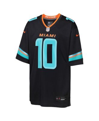 Big Boys and Girls Tyreek Hill Pitch Blue Miami Dolphins 2025 Rivalries Collection Game Jersey