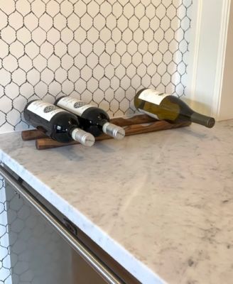 Acacia Wood Wine Sticks, Set of 2