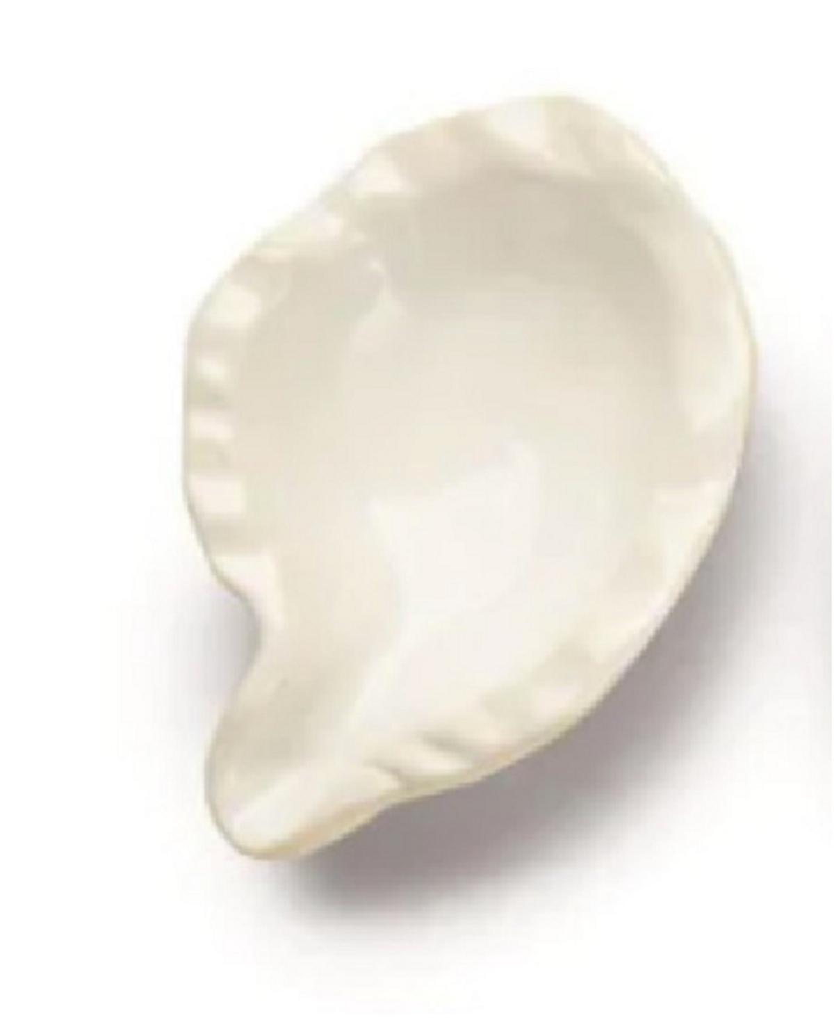 Outset Ceramic Oyster Shells, Set Of 2 In White