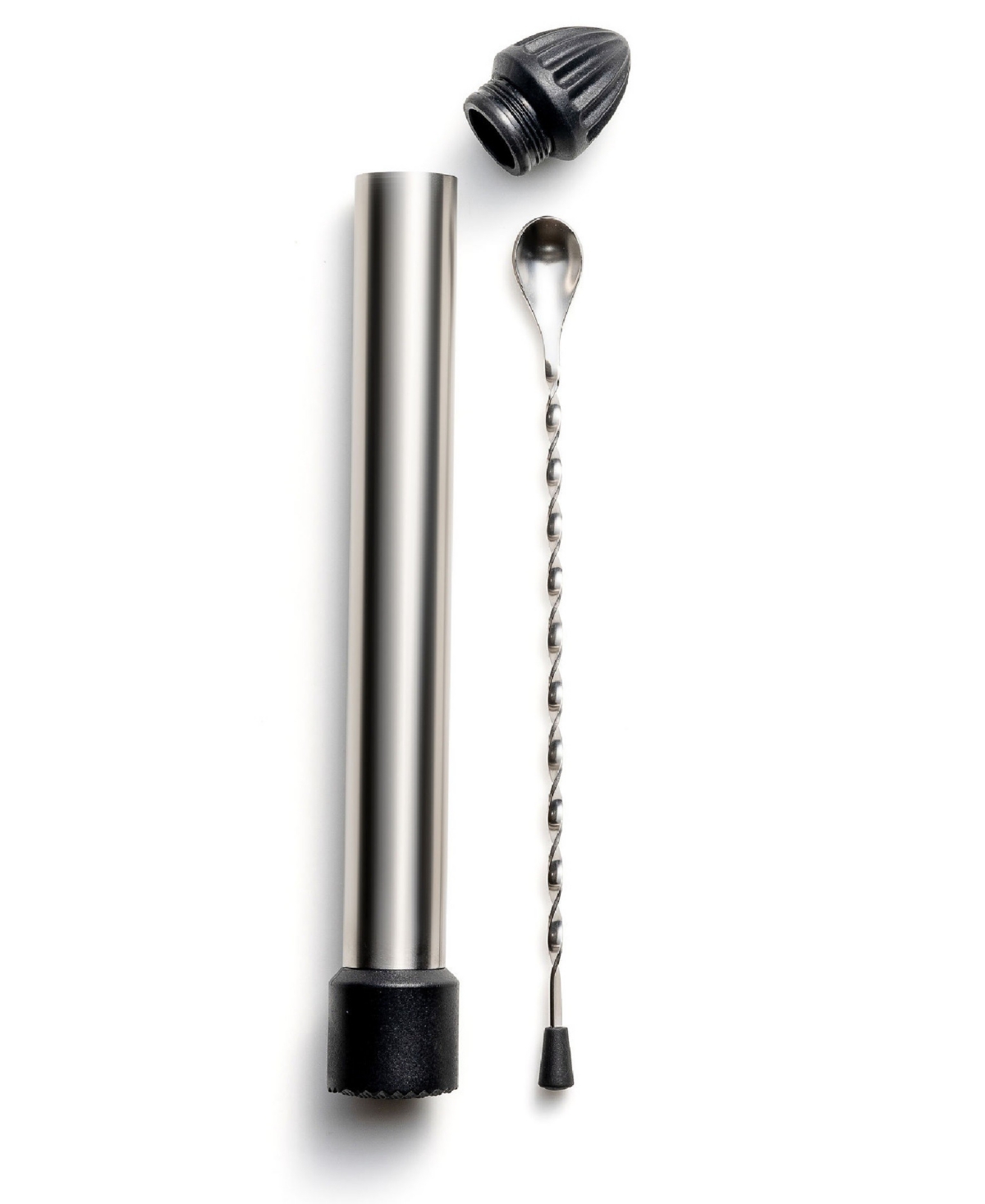 Outset 3 In 1 Muddler Stirrer Juicer In Metallic