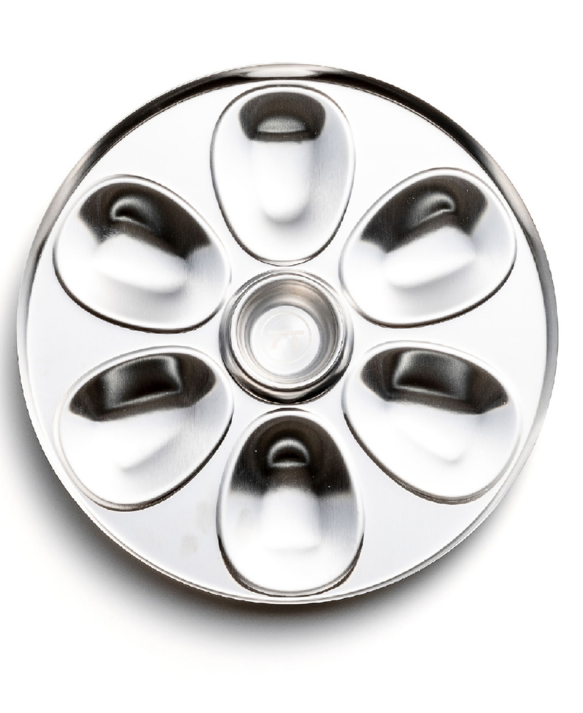 Outset Stainless Steel Round Oyster Plate