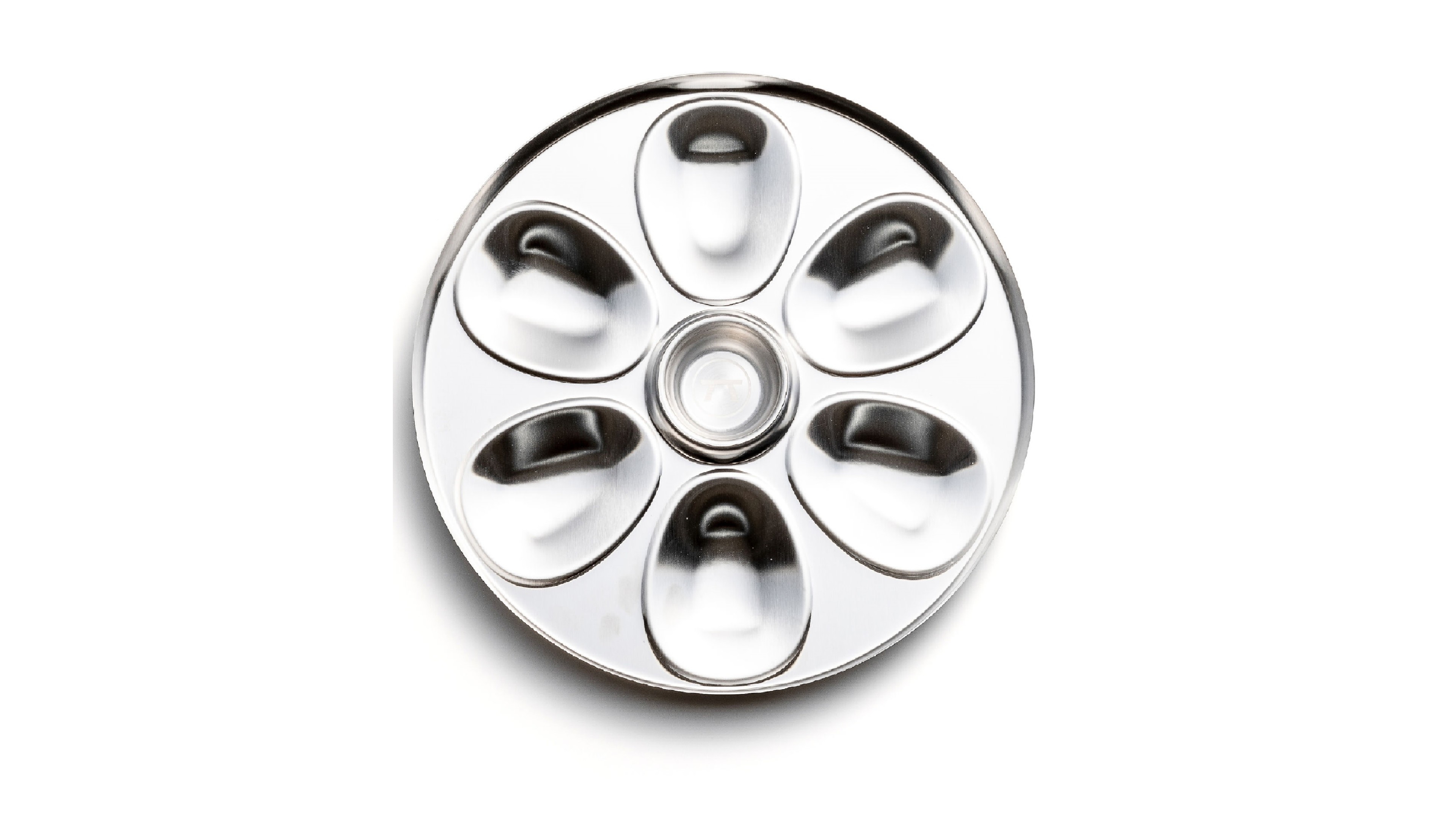 Outset Stainless Steel Round Oyster Plate