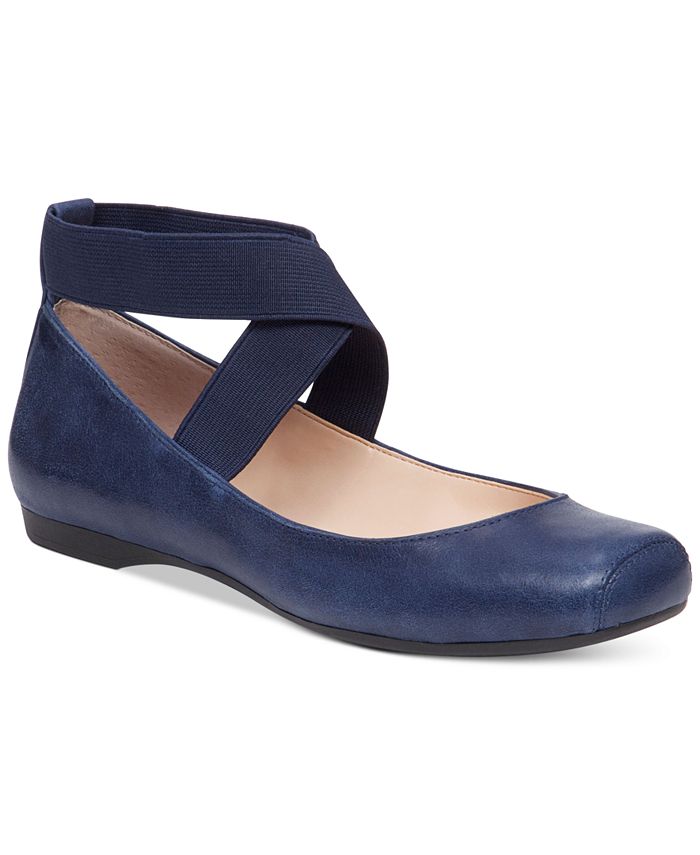 Mandalaye elastic ballet flats on sale