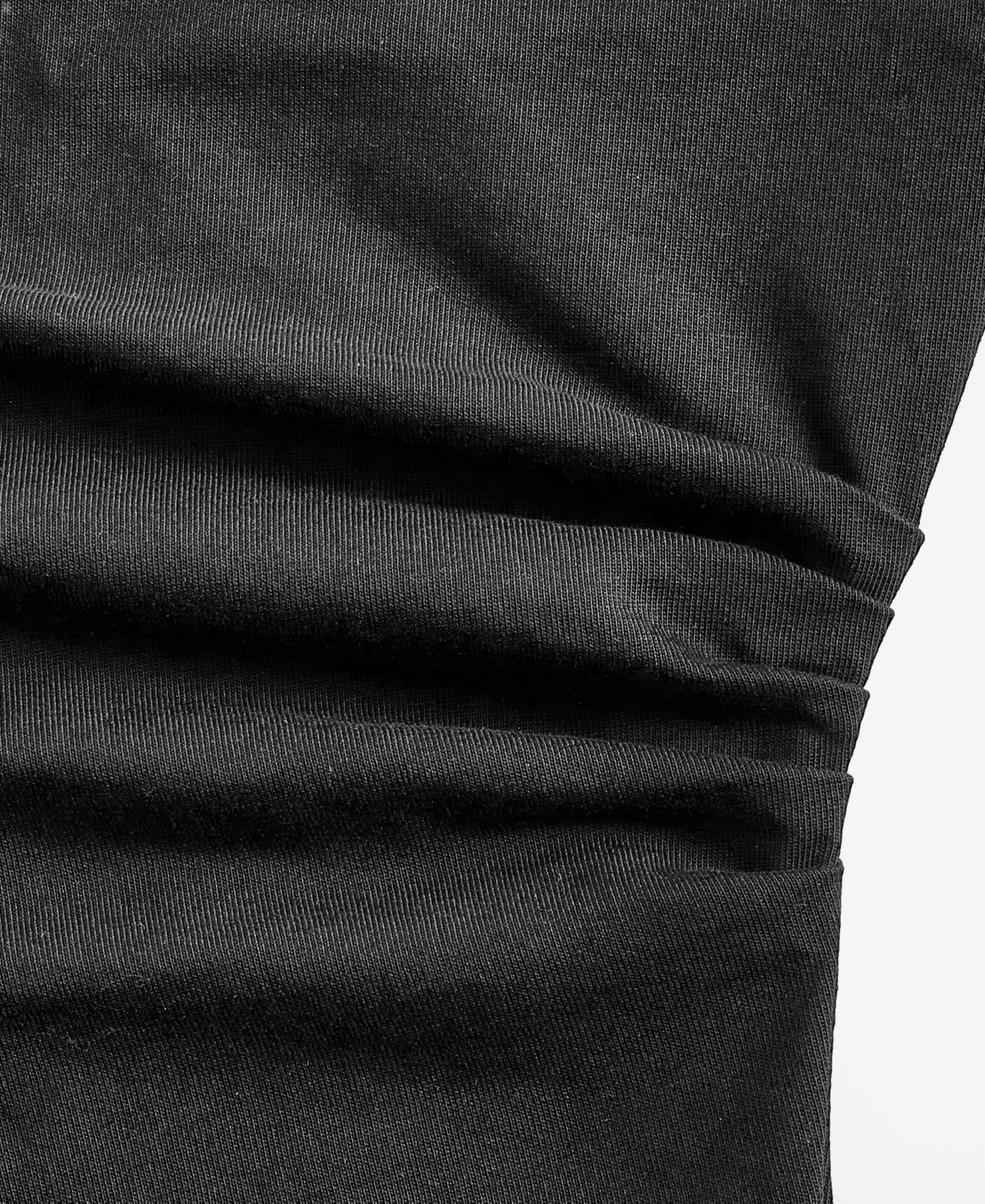 Inc International Concepts Petite Cotton One-shoulder Asymmetric Tank Top, Macy's Exclusive In Black