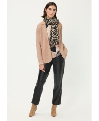 Women's Merino Wool Blend Blazer