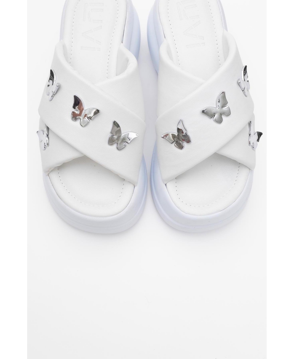 Prologue Shoes Force Butterfly-Buckle Platform Sandal (Women)