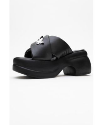 Force Butterfly-Buckle Platform Sandal (Women)