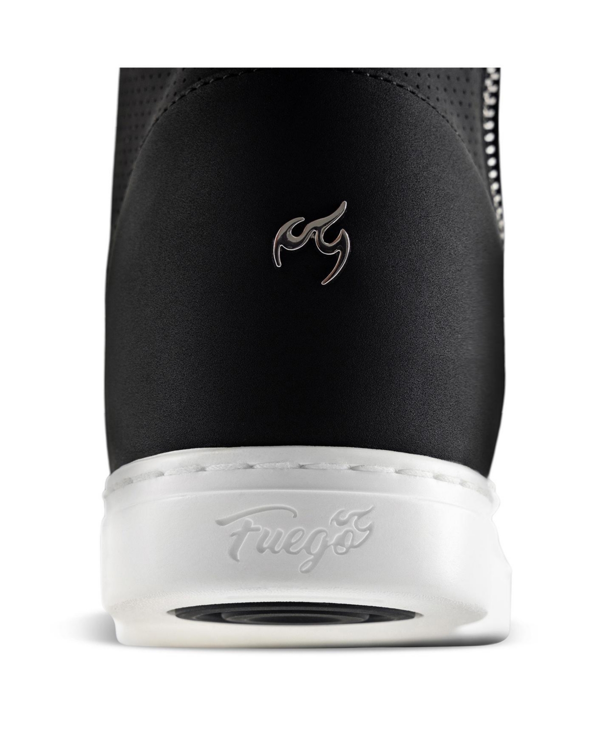 Fuego Kid's Black Wedge Sneaker
