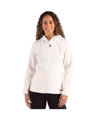 Women's Cutter and Buck Roam Epic Comfort Recycled Full Zip Hooded Jacket